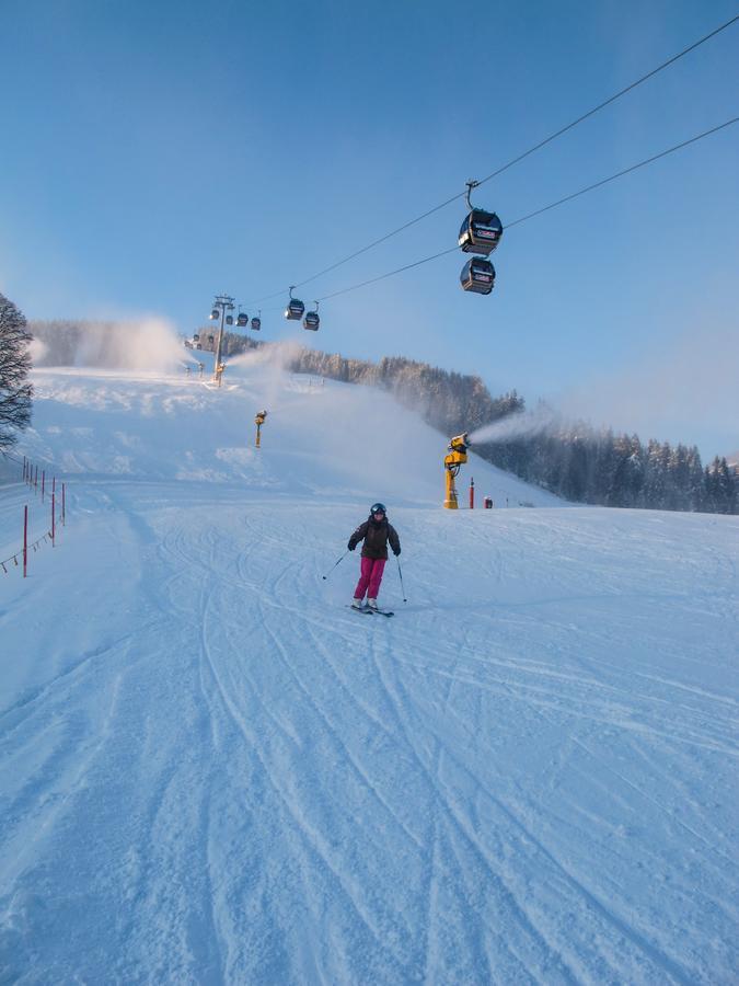 Saalbach Apartments Landhaus Bernkogel - Ski In Ski Out Экстерьер фото